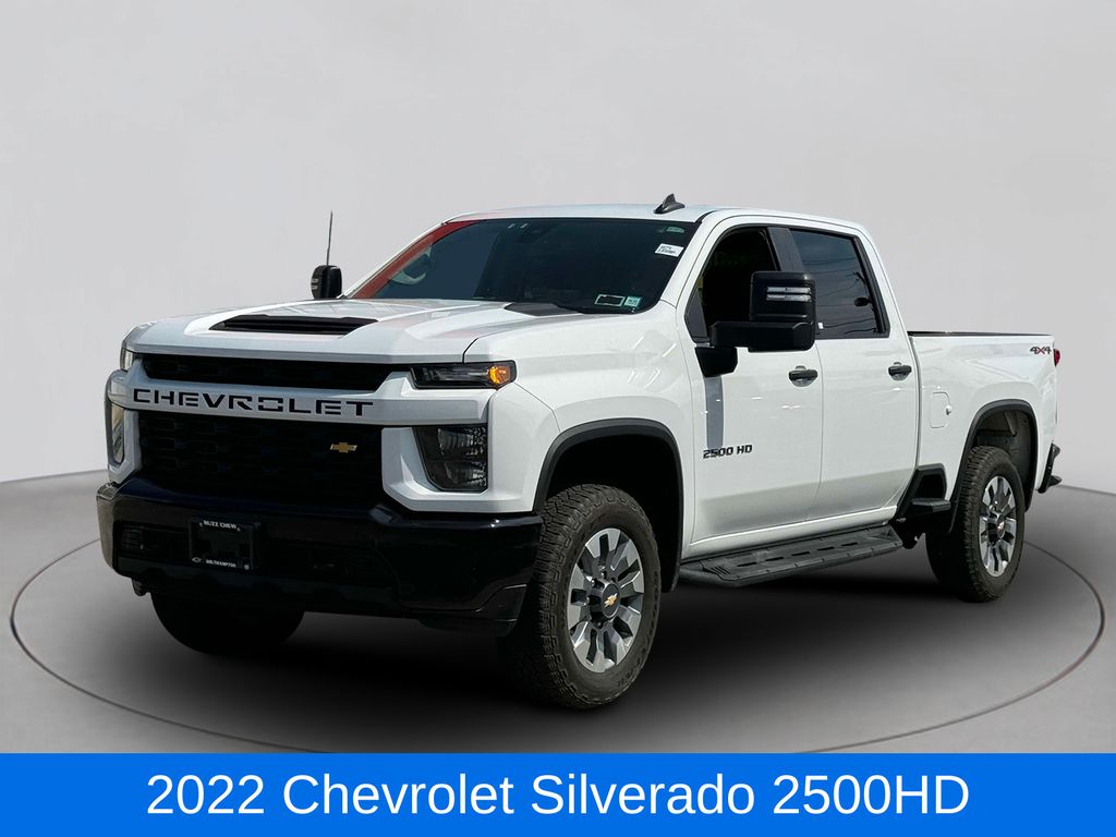 Certified 2022 Chevrolet Silverado 2500HD Custom with VIN 2GC4YME7XN1227795 for sale in Riverhead, NY