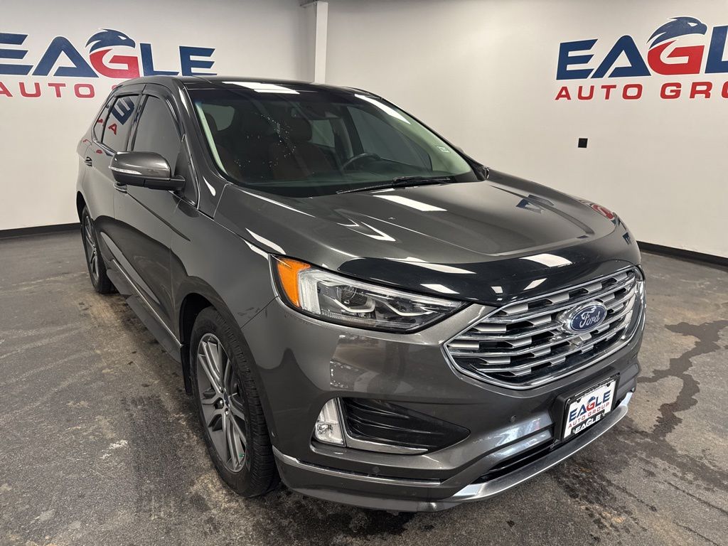 Used 2019 Ford Edge Titanium with VIN 2FMPK4K94KBC54013 for sale in Eagle River, WI