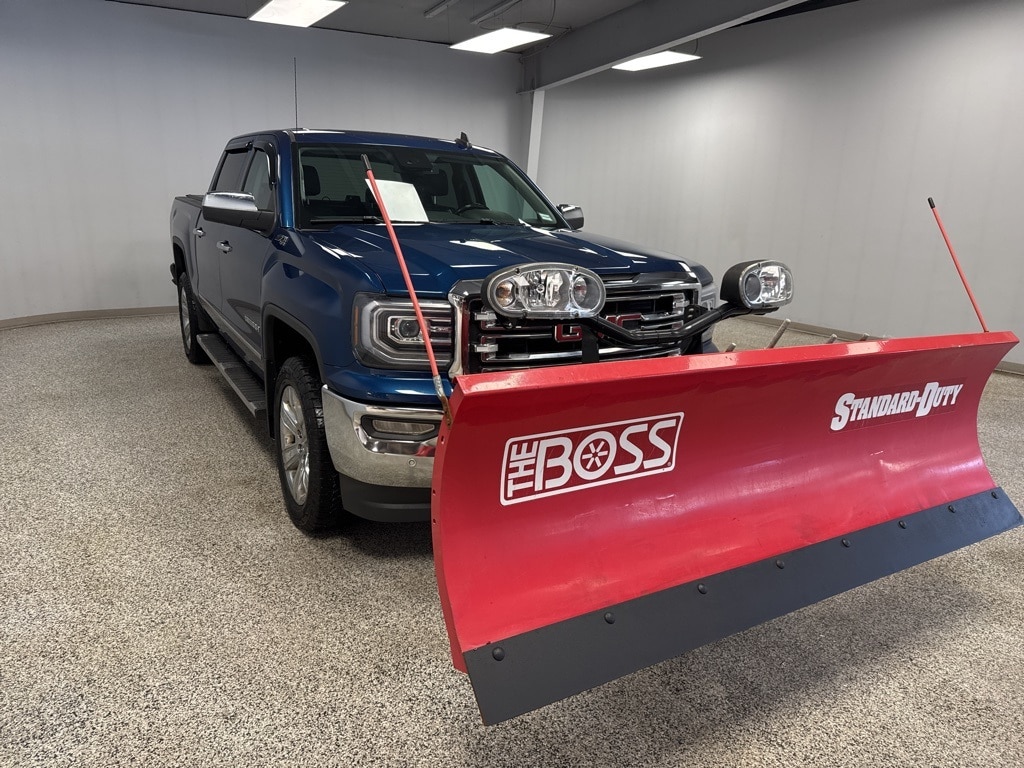 Used 2018 GMC Sierra 1500 SLT with VIN 3GTU2NEC2JG324639 for sale in Eagle River, WI