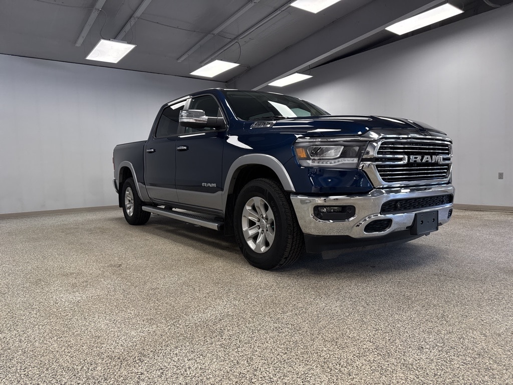 Used 2020 RAM Ram 1500 Pickup Laramie with VIN 1C6SRFJTXLN408577 for sale in Eagle River, WI