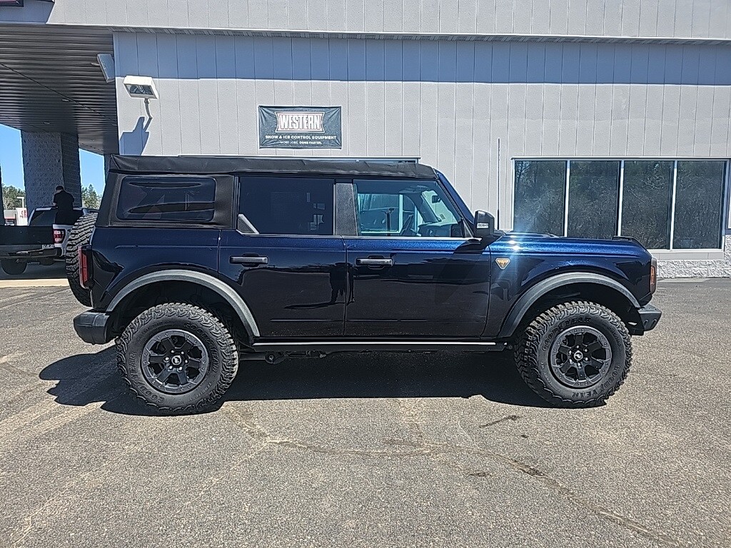 Used 2021 Ford Bronco 4-Door Badlands with VIN 1FMEE5DP2MLA99805 for sale in Eagle River, WI