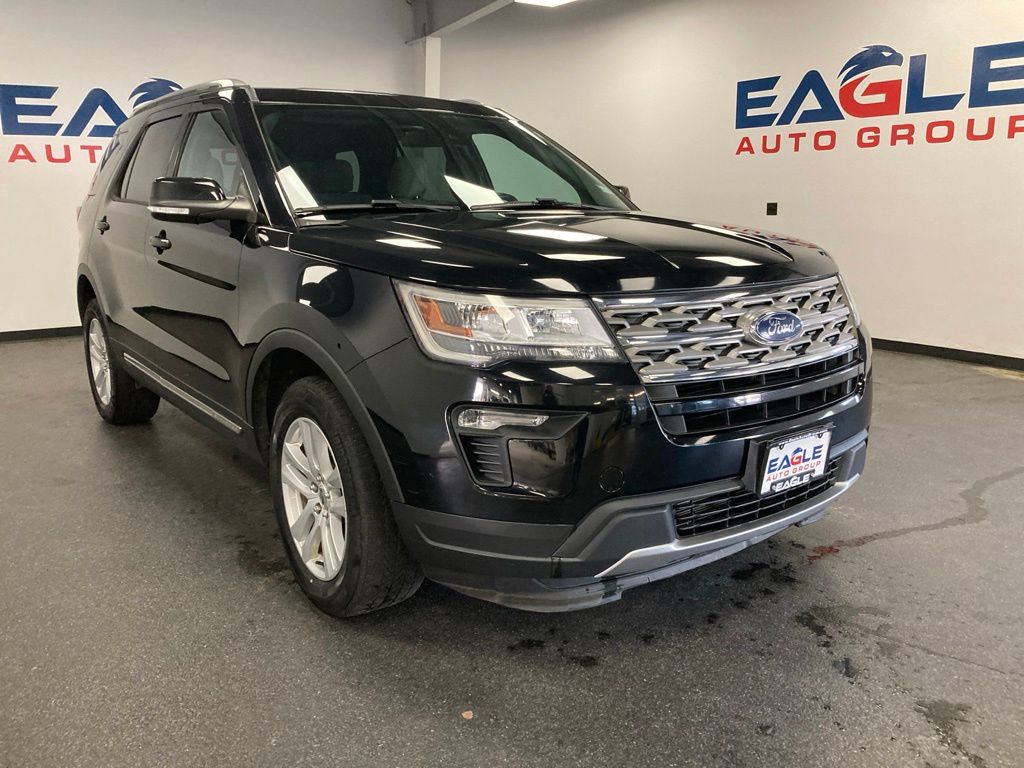 Used 2018 Ford Explorer XLT with VIN 1FM5K8DH6JGB35051 for sale in Eagle River, WI