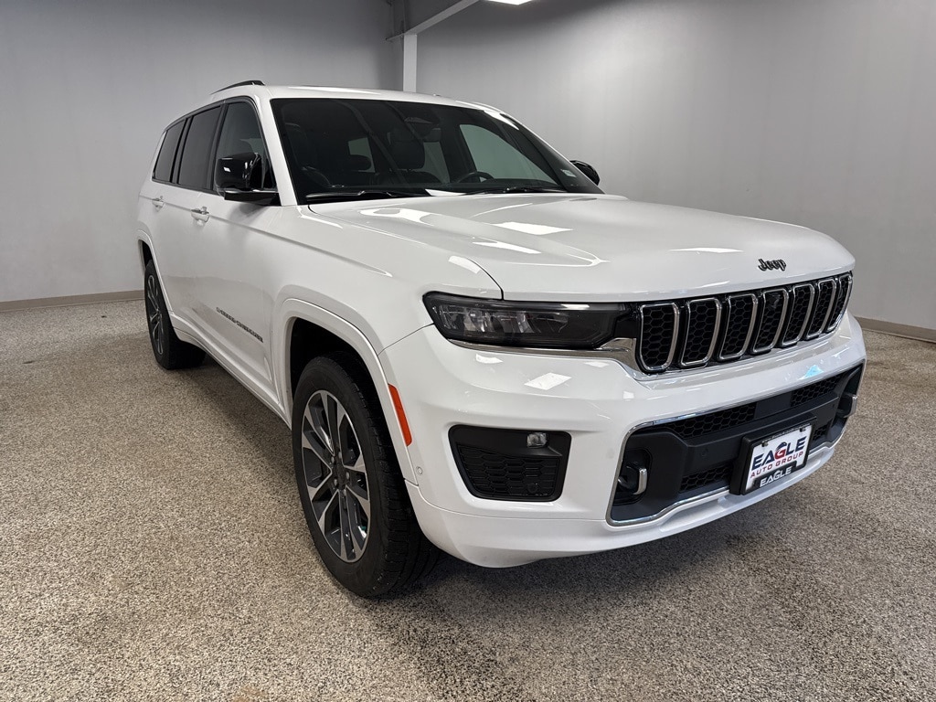Used 2021 Jeep Grand Cherokee L Overland with VIN 1C4RJKDG0M8132920 for sale in Eagle River, WI