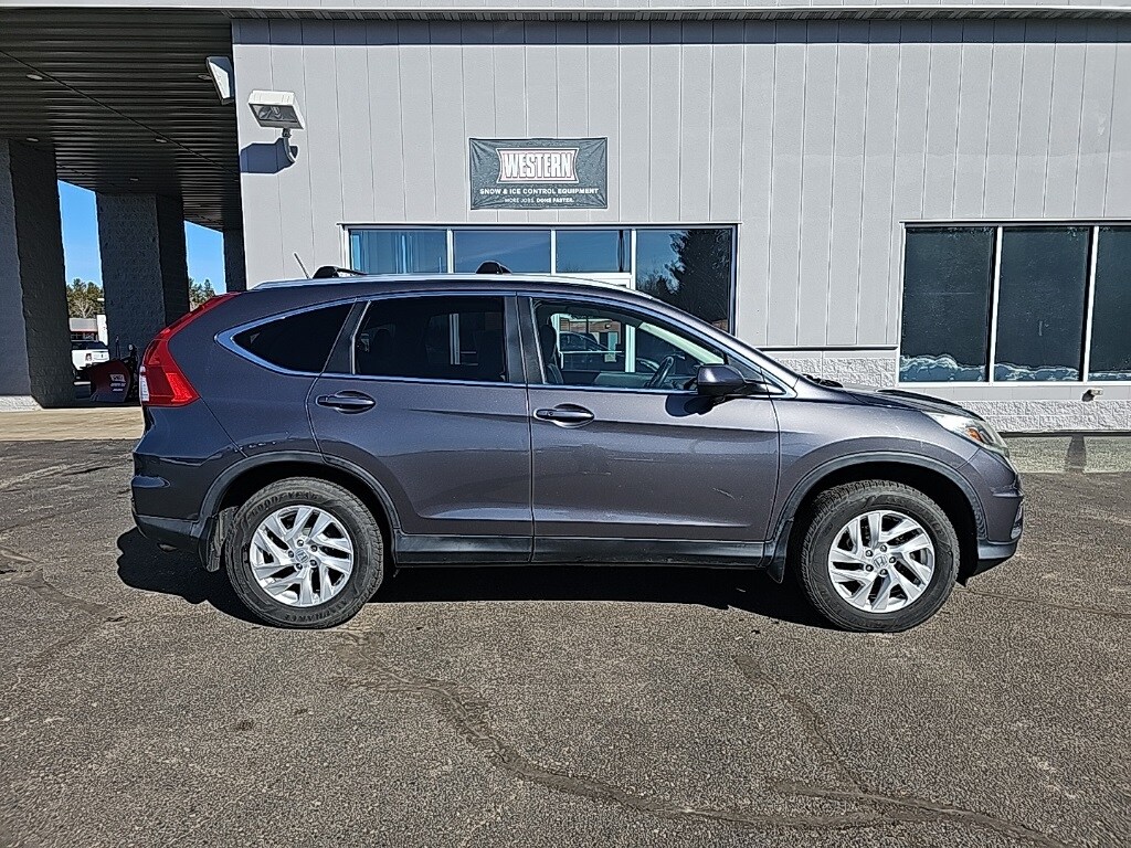 Used 2015 Honda CR-V EX-L with VIN 2HKRM4H75FH617622 for sale in Eagle River, WI