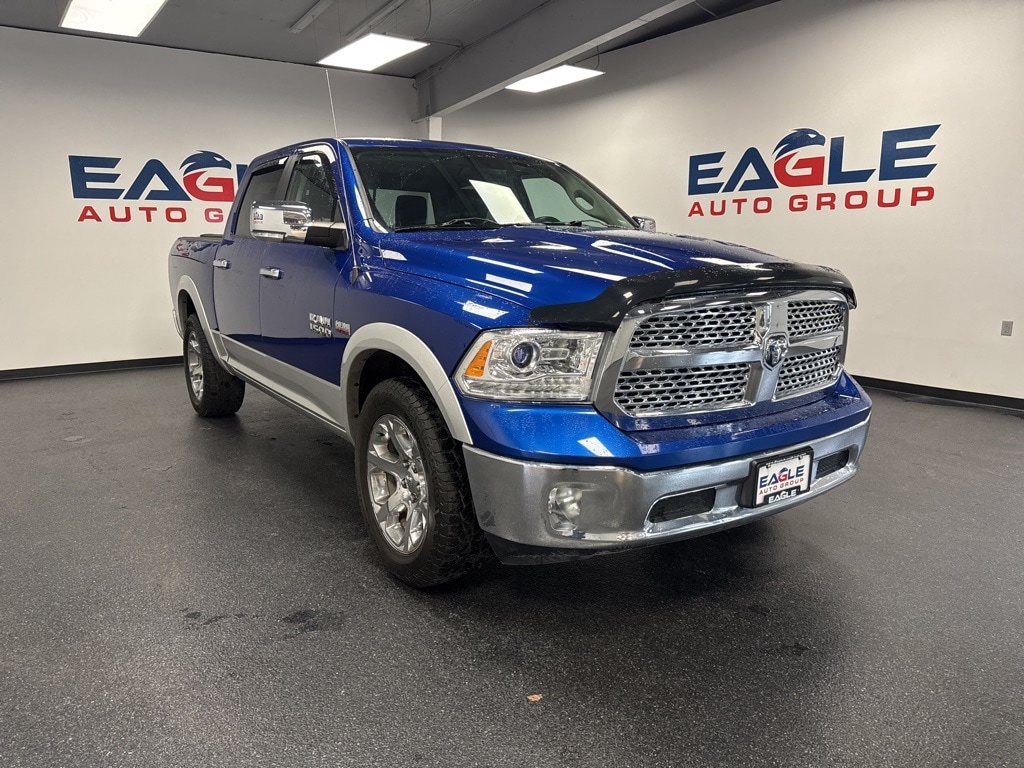 Used 2015 RAM Ram 1500 Pickup Laramie with VIN 1C6RR7NT5FS617102 for sale in Eagle River, WI
