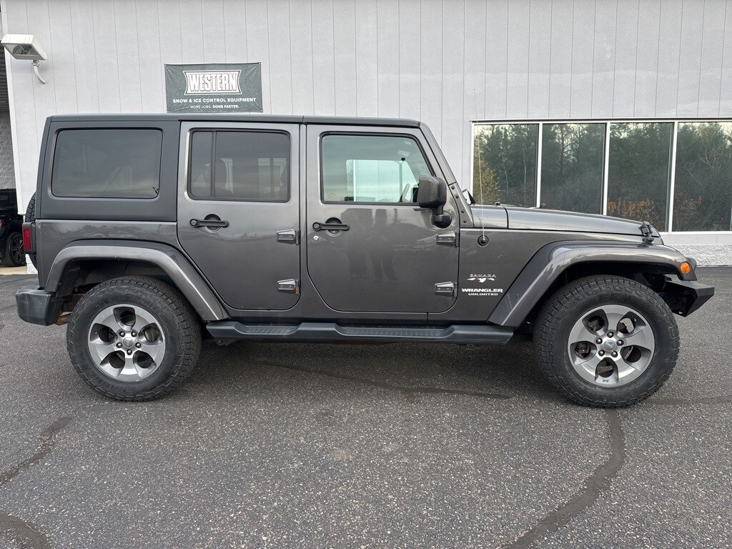 Used 2017 Jeep Wrangler Unlimited Sahara SUV
