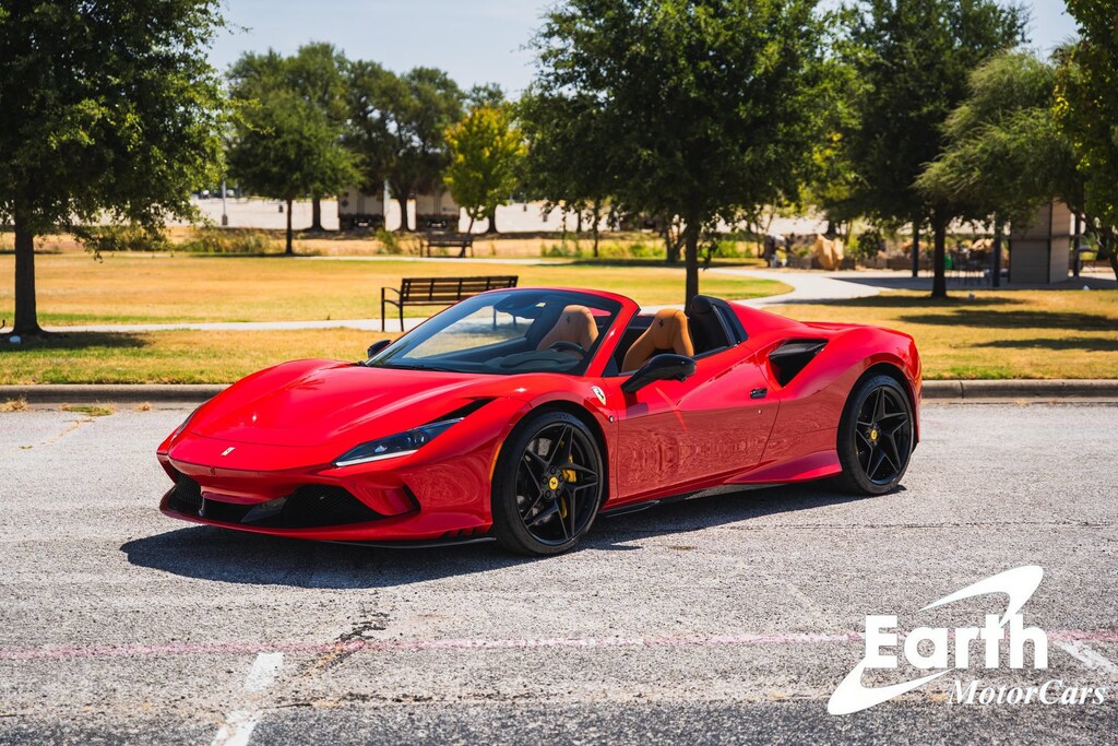 Used 2021 Ferrari F8 Spider Front Lift Shields Carbon Package Daytona Power Se Convertible