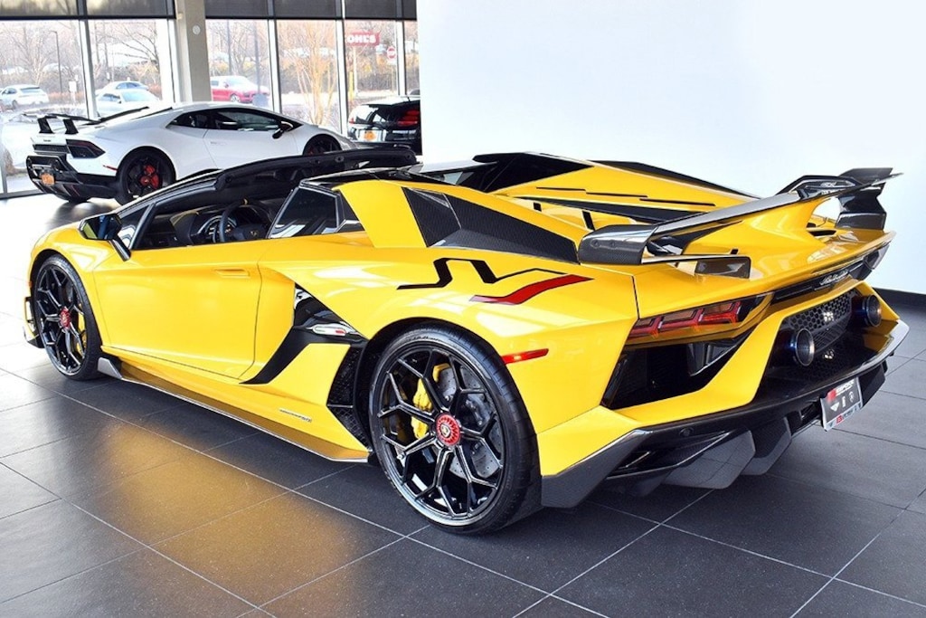 Used 2020 Lamborghini Aventador SVJ Roadster Carbon Skin Package Convertible