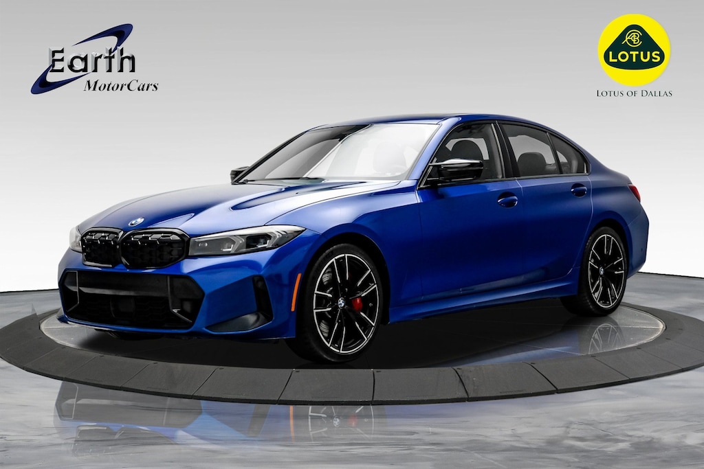 Used 2024 BMW 3 Series M340i xDrive Tanzanite Blue II Metallic M Sport Su 4D Sedan