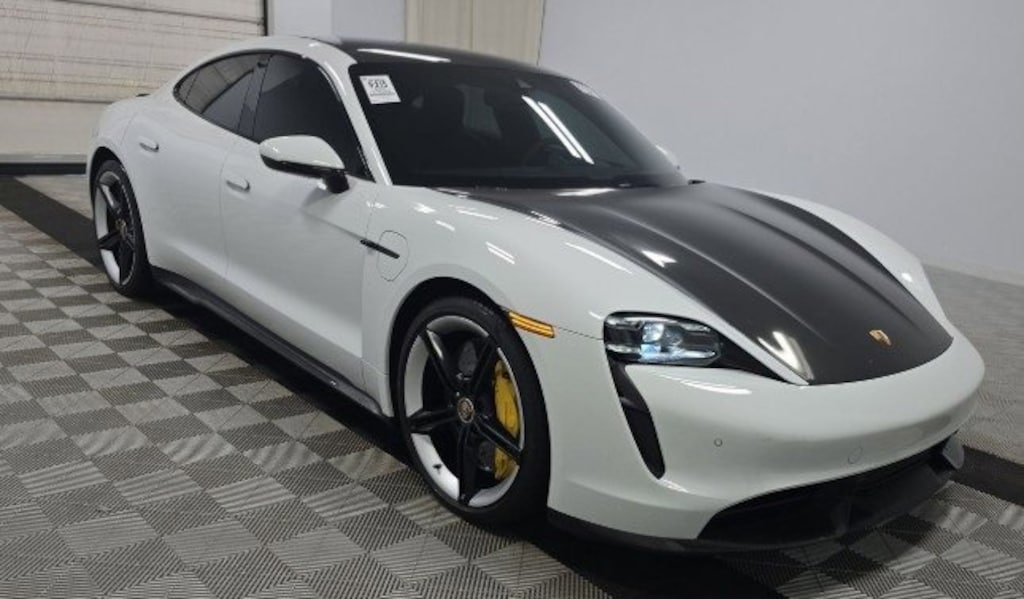 Used 2020 Porsche Taycan Turbo S Pano Roof Mobile Charger Connect $189k MSR 4D Sedan