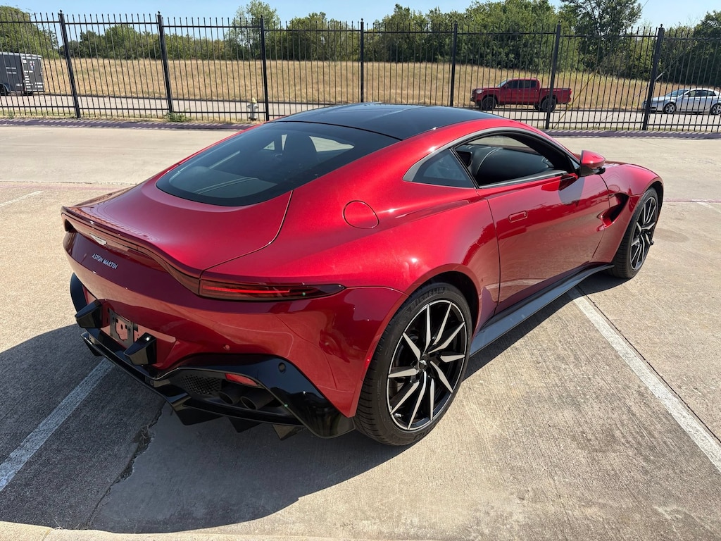 Used 2019 Aston Martin Vantage Front Sport Seats Black Painted Roof 20-Inch Wheel 2D Coupe