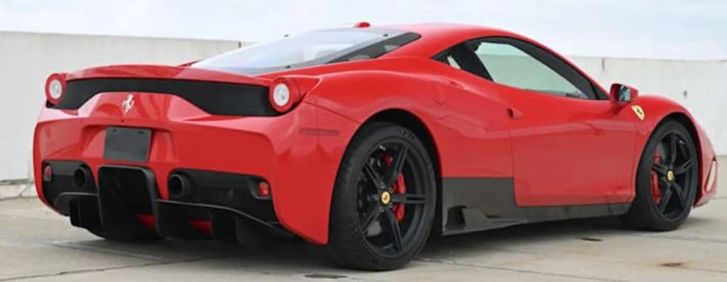 Used 2015 Ferrari 458 Italia Speciale Front Lift Shields Carbon Side Fins Carbo 2D Coupe
