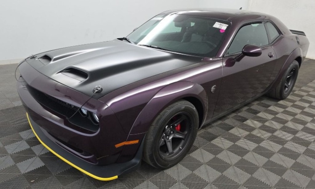 Used 2021 Dodge Challenger SRT Super Stock Plus Pkg Laguna Leather HK Sound 2D Coupe