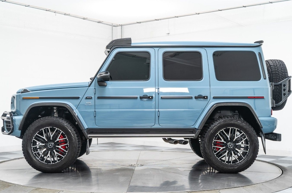 Used 2023 Mercedes-Benz G-Class G 63 AMG® 4x4 Squared Rare China Blue Carbon Trim 4D Sport Utility