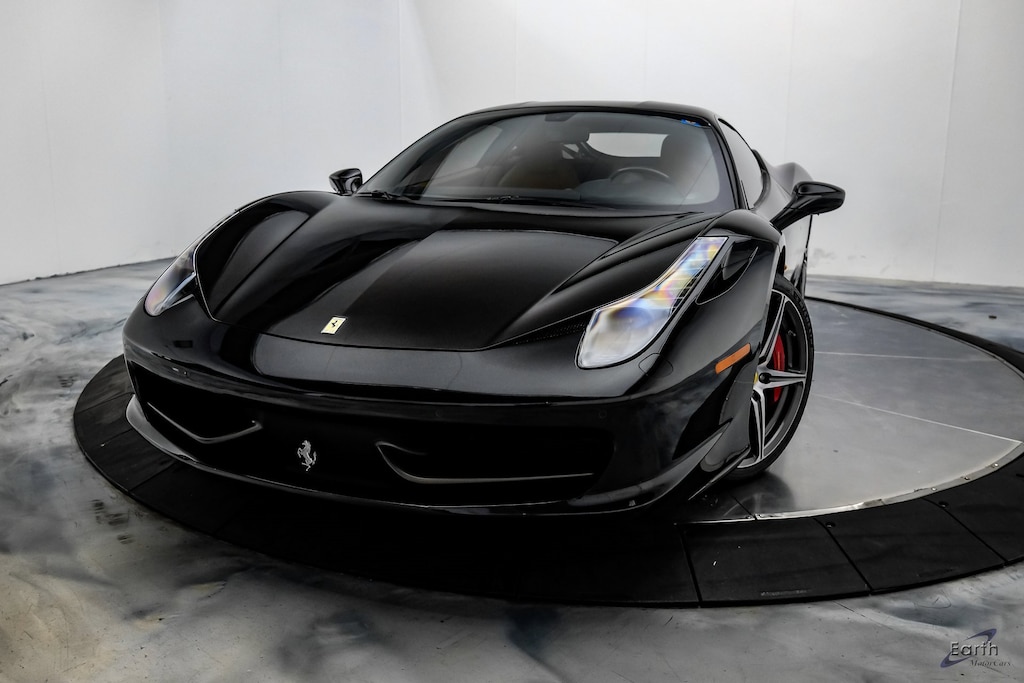 Used 2012 Ferrari 458 Italia Front Lift Ceramic Brakes Daytona Seats Shileds 2D Coupe