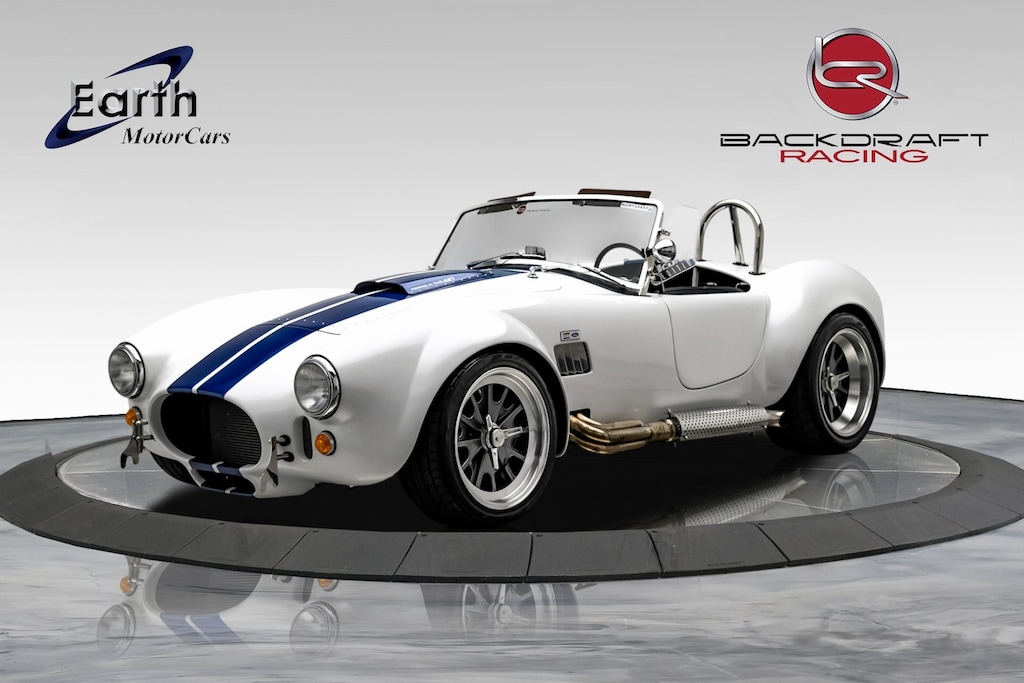Used 1965 Shelby Backdraft Cobra Blue Stripes 427 V8 480HP Tremec T5 Manual Roadster