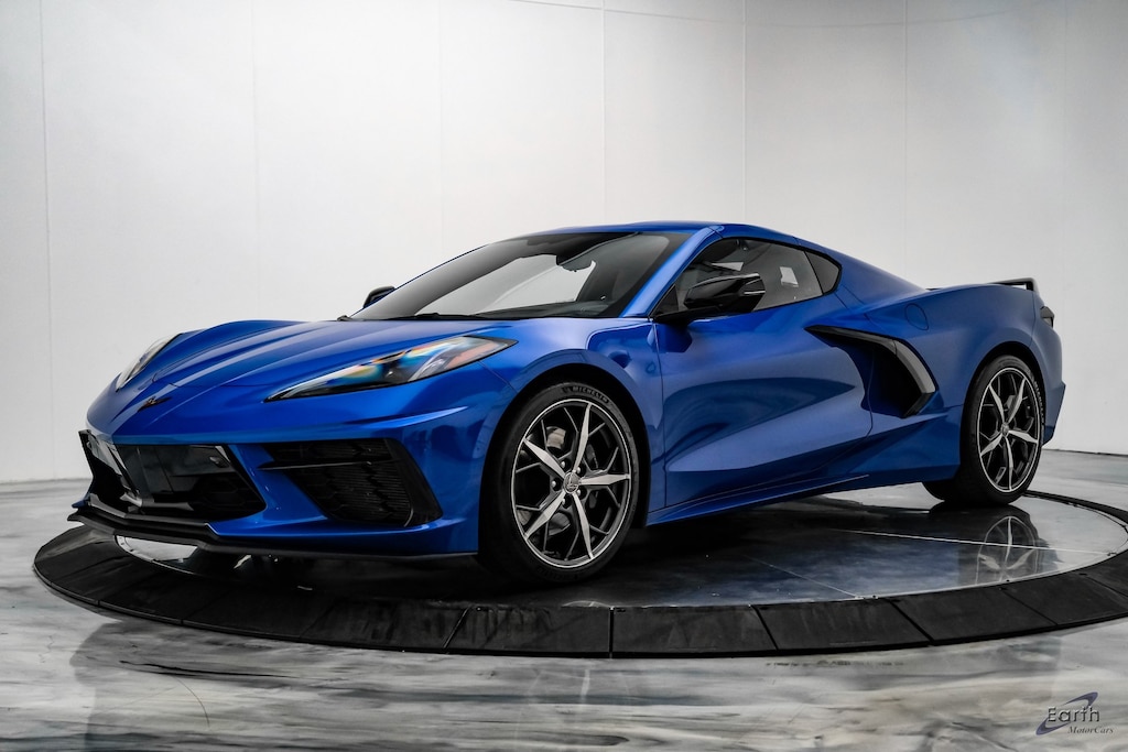 Used 2021 Chevrolet Corvette Stingray 3LT Z51 Performance & Mag Ride Trident Wh 2D Coupe