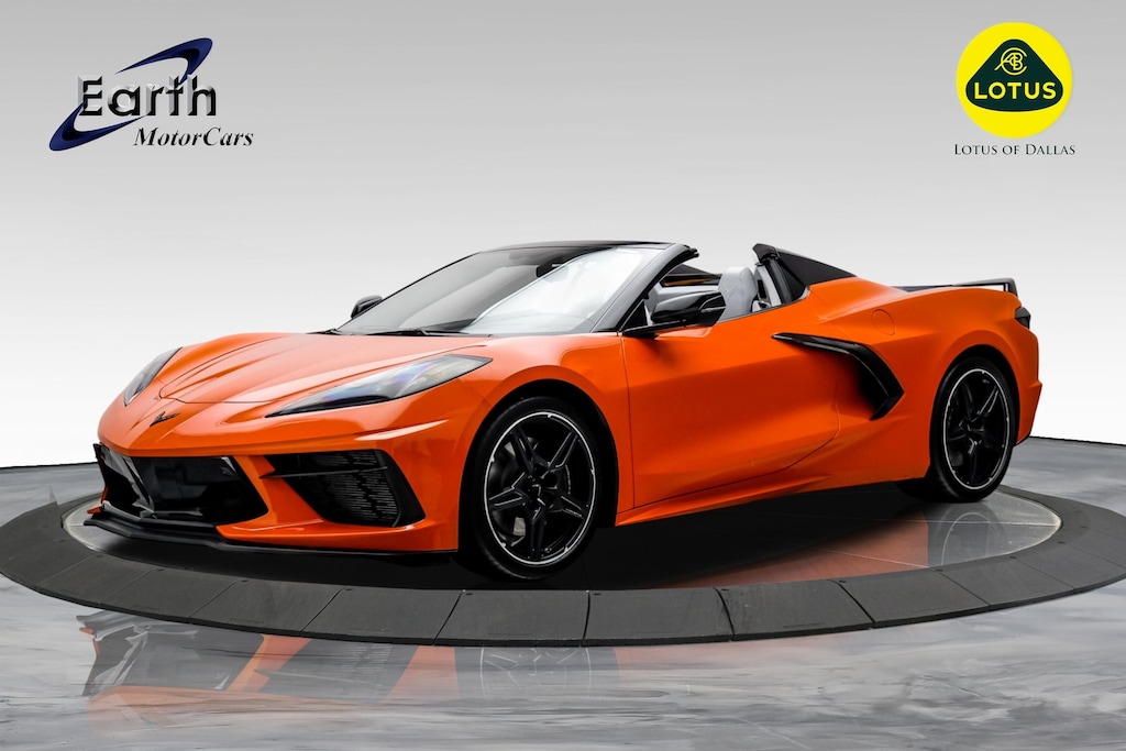 Used 2021 Chevrolet Corvette Stingray 3LT Z51 Performance & Suspension Pkg Fron Convertible