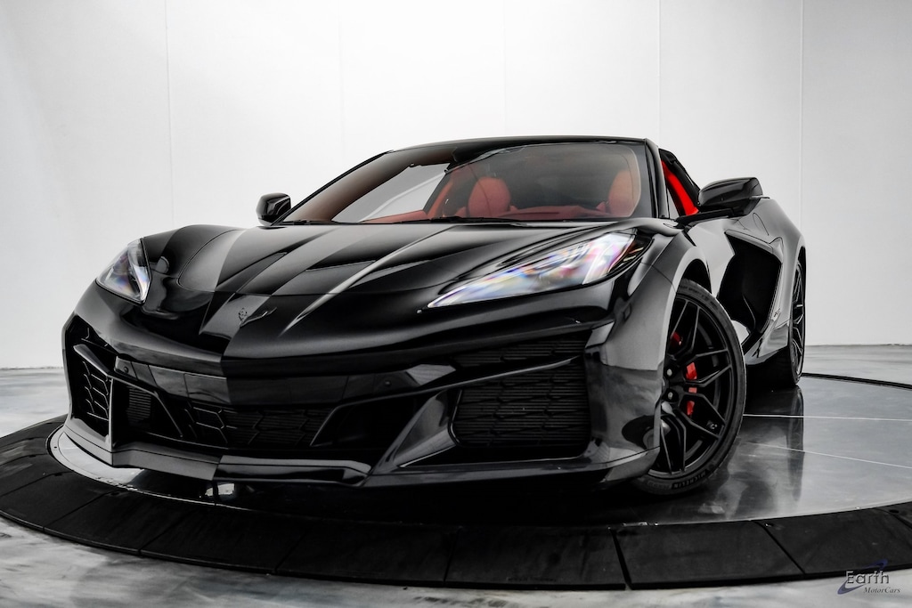 Used 2024 Chevrolet Corvette Z06 3LZ Front Lift Carbon Fiber Interior 2D Coupe