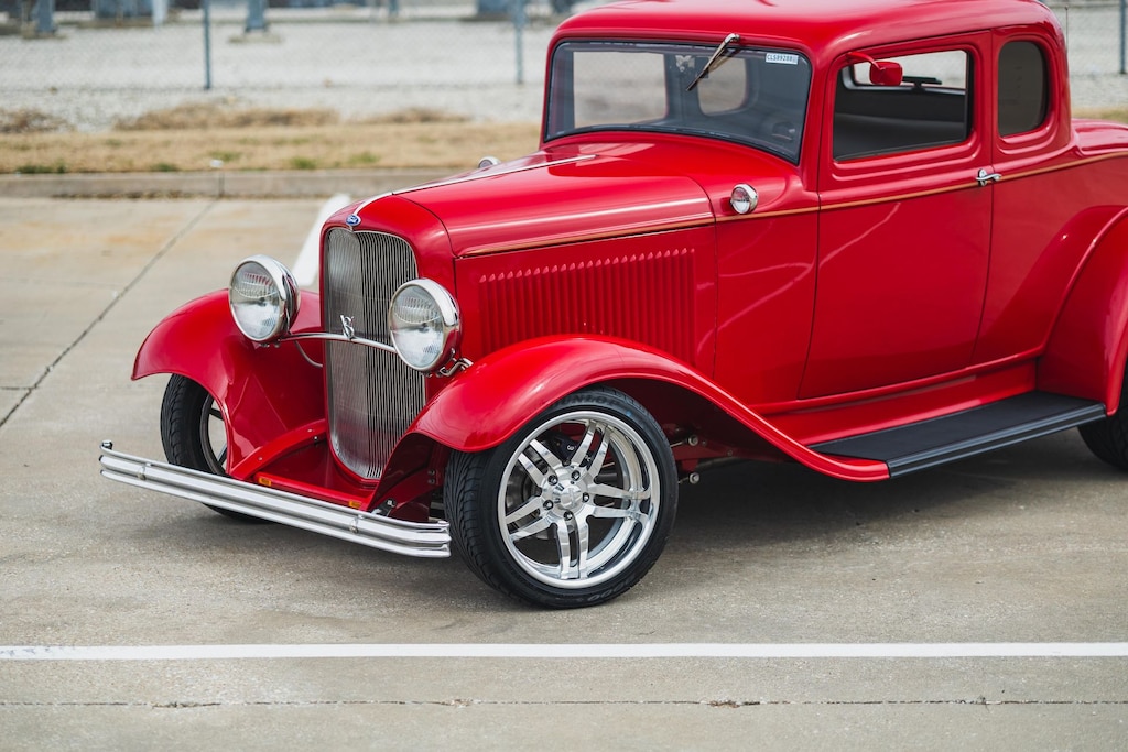 Used 1932 Ford 3 Window Steel Body, Extensive Ground-Up Build 2D Coupe