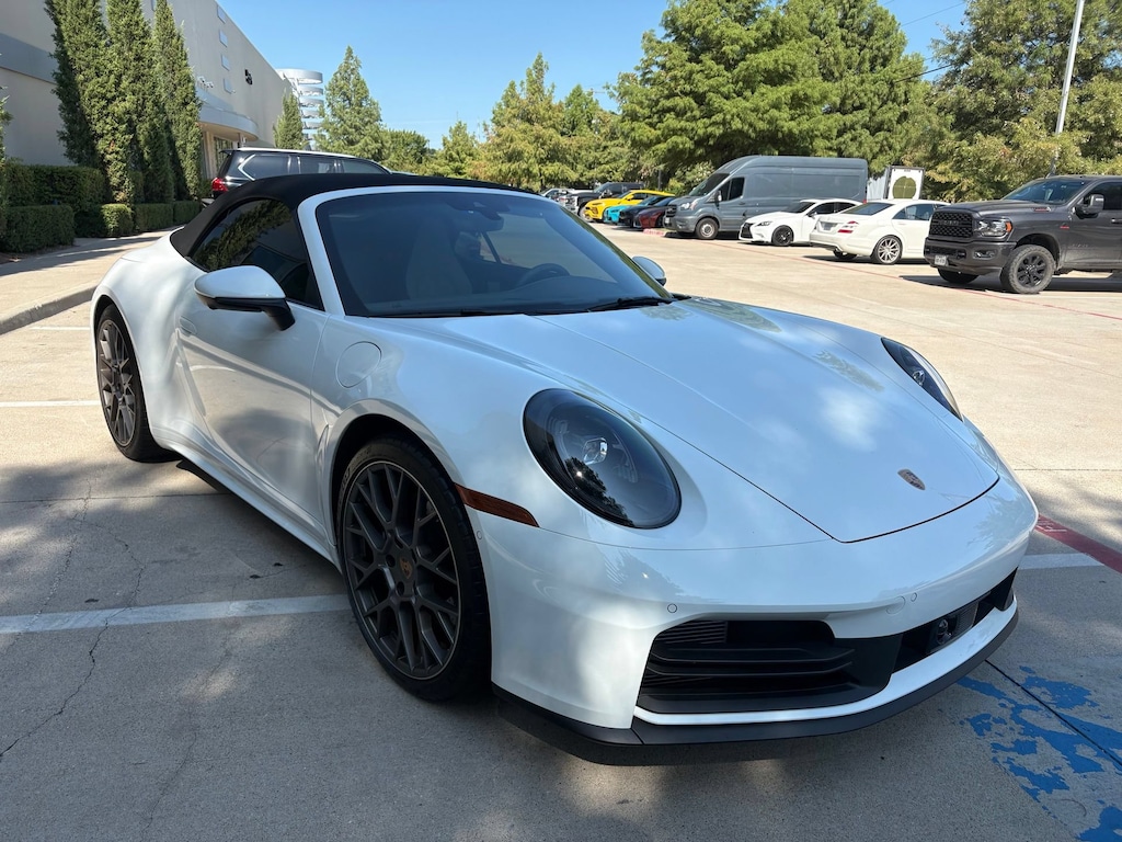 Used 2025 Porsche 911 Carrera Cabriolet Premium Package 2D Cabriolet