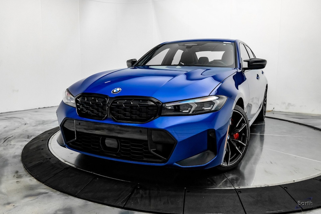 Used 2024 BMW 3 Series M340i xDrive Tanzanite Blue II Metallic M Sport Su 4D Sedan