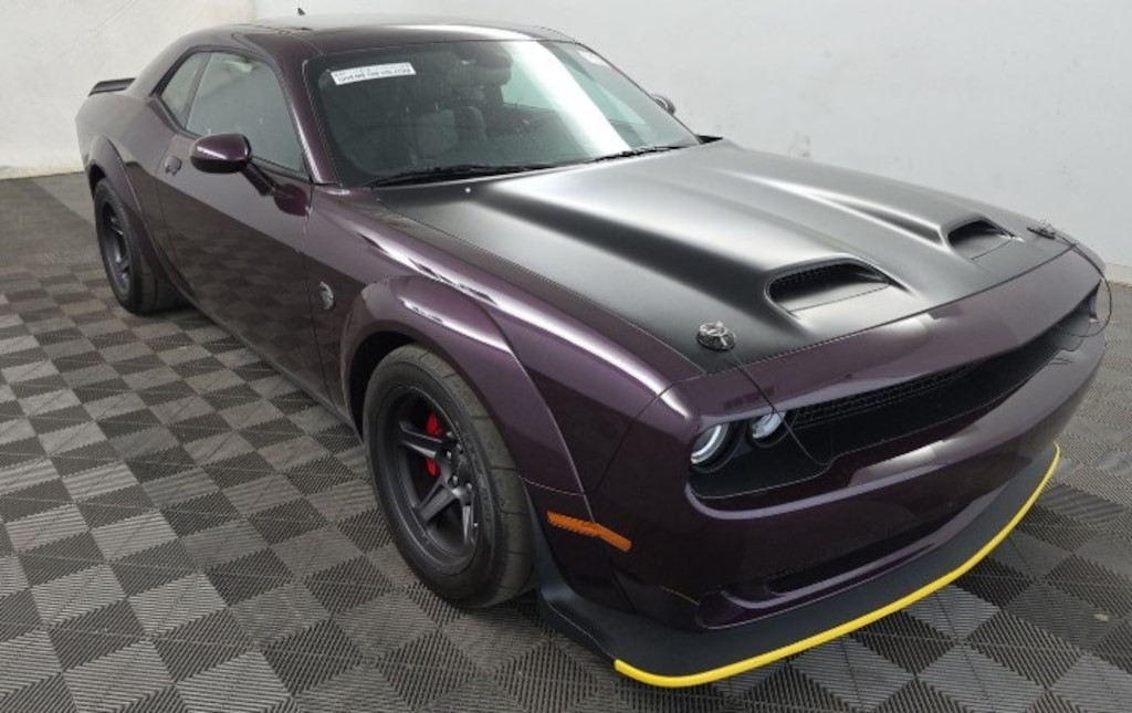 Used 2021 Dodge Challenger SRT Super Stock Plus Pkg Laguna Leather HK Sound 2D Coupe
