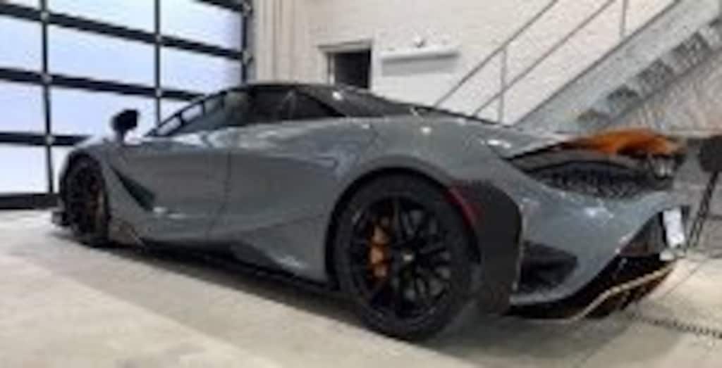 Used 2022 McLaren 765LT Spider Rare Chicane Effect MSO Black Package Full Convertible