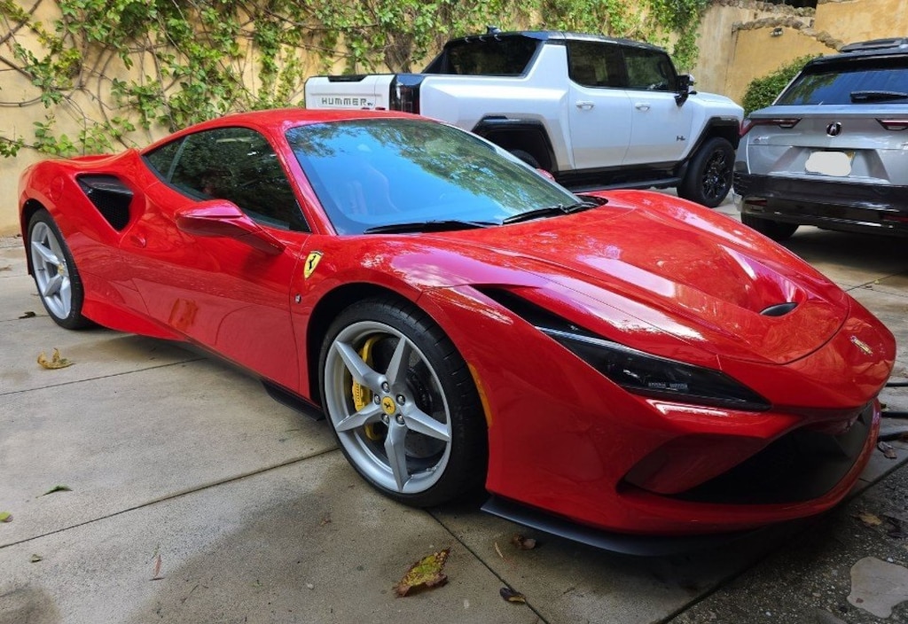 Used 2022 Ferrari F8 Tributo Front Lift Carbon Driving 2D Coupe