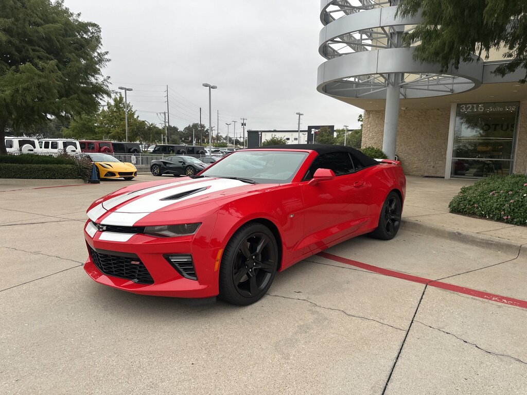 Used 2016 Chevrolet Camaro SS 2SS MyLink with Nav 20 Wheels Dual Note Exhaust Convertible