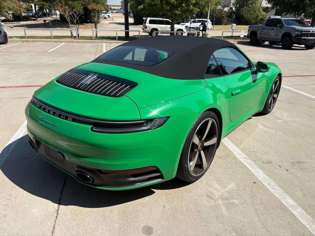 Used 2023 Porsche 911 Carrera 4S Rare Python Green Huge $205k MSRP! 2D Cabriolet