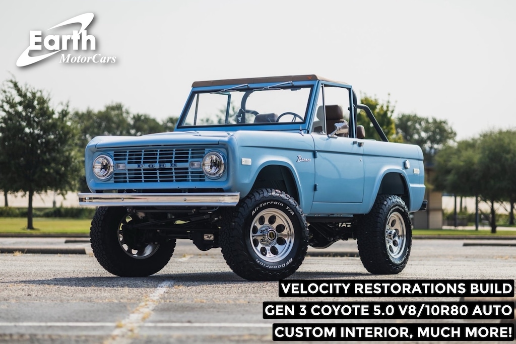 Used 1974 Ford Bronco VELOCITY RESTORATIONS Signature Series SUV