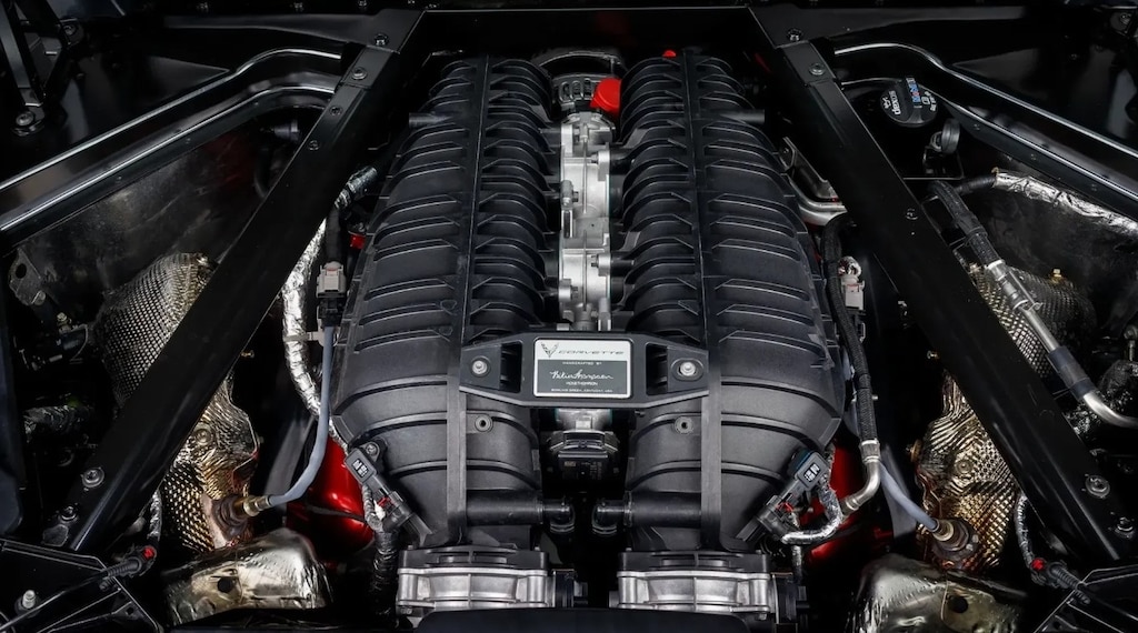 Used 2025 Chevrolet Corvette Z06 1LZ Competition Sport Seats Carbon Flash Racin 2D Coupe