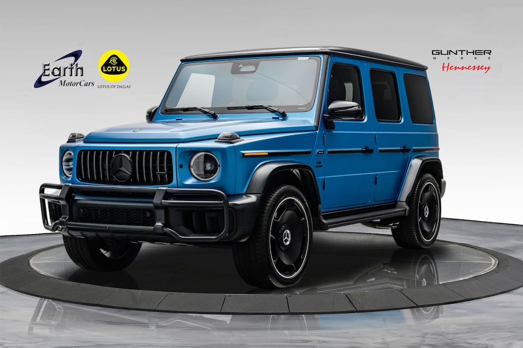 Used 2025 Mercedes-Benz G-Class G 63 AMG® 4MATIC® Rare Hyper Blue Magno 4D Sport Utility
