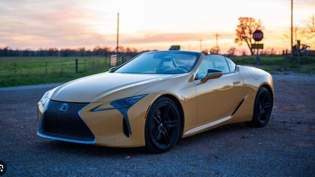 Used 2025 Lexus LC 500 Bespoke Build Package 21 Wheels Mark Levinson Convertible