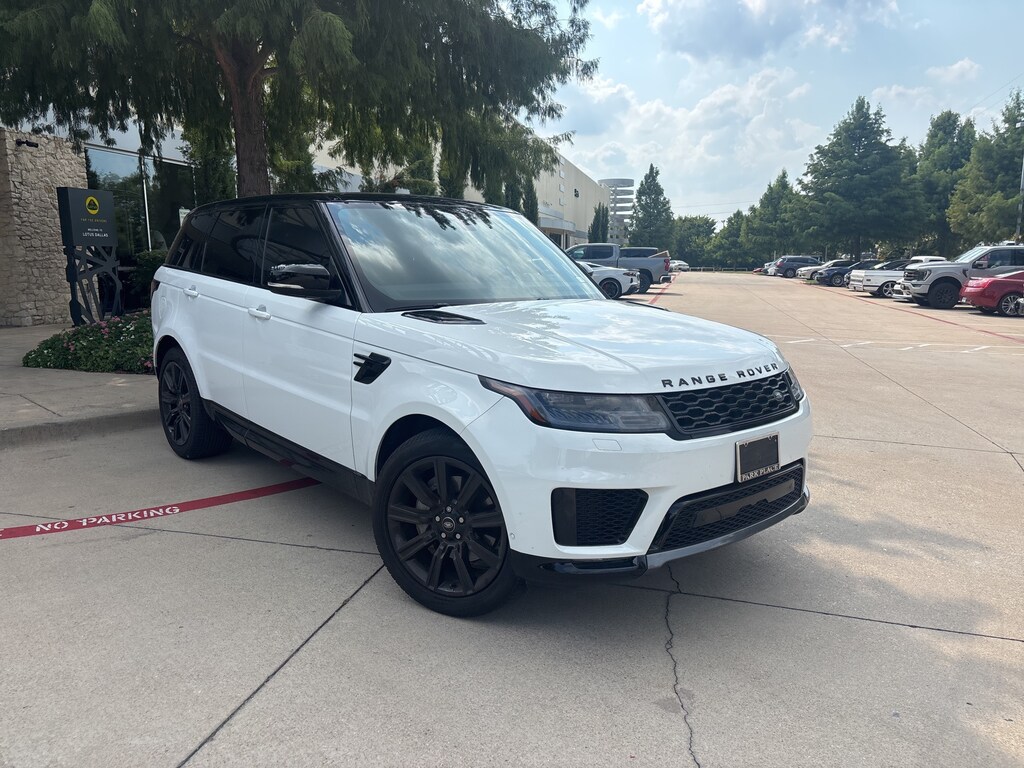 Used 2022 Land Rover Range Rover Sport HSE Silver Edition 21 Black Wheels Black Contrast 4D Sport Utility