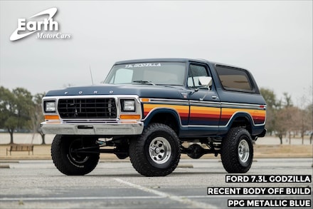 1978 Ford Bronco Free Wheeling 7.3L Godzilla Custom SUV