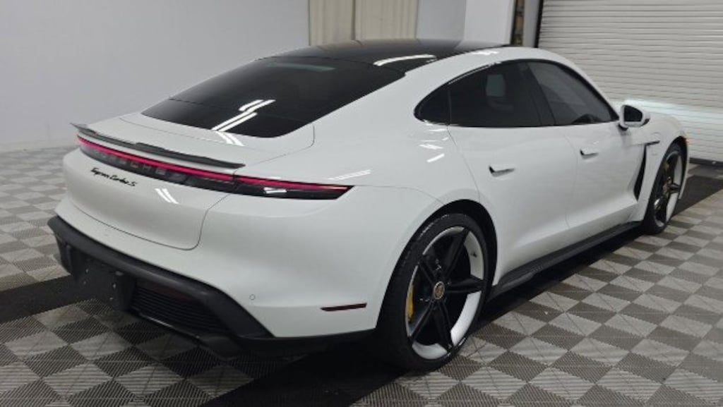 Used 2020 Porsche Taycan Turbo S Pano Roof Mobile Charger Connect $189k MSR 4D Sedan