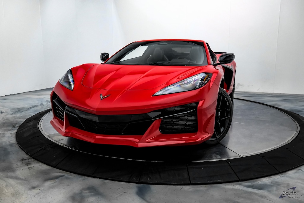 Used 2025 Chevrolet Corvette Z06 3LZ Front Lift Carbon/Sueded Steering Wheel 2D Coupe