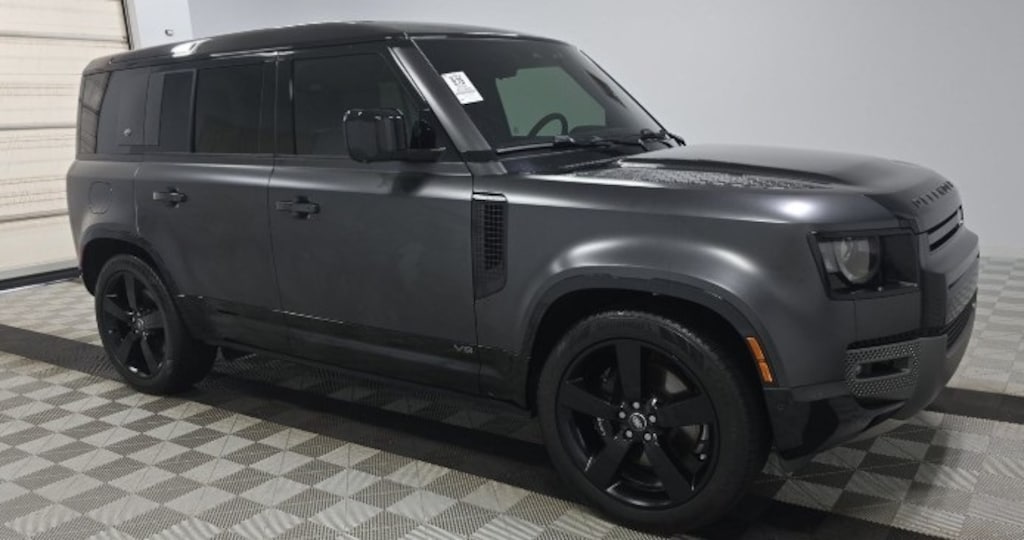 Used 2024 Land Rover Defender 110 Carpathian Edition Premium Interior Pack Front Und 4D Sport Utility