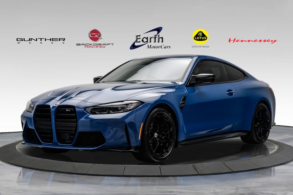 Used 2023 BMW M4 Competition Rare Violet Blue Executive Driving PPF 2D Coupe