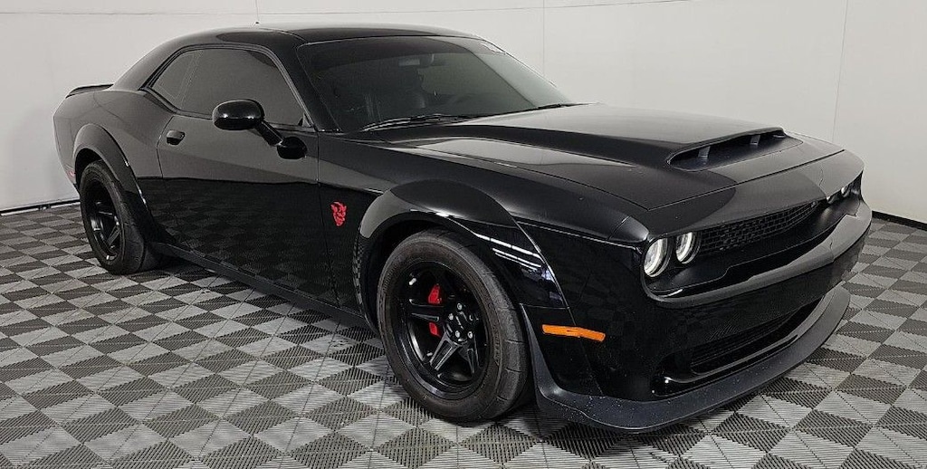 Used 2018 Dodge Challenger SRT Demon Comfort Audio Group Leather Seats Rear S 2D Coupe