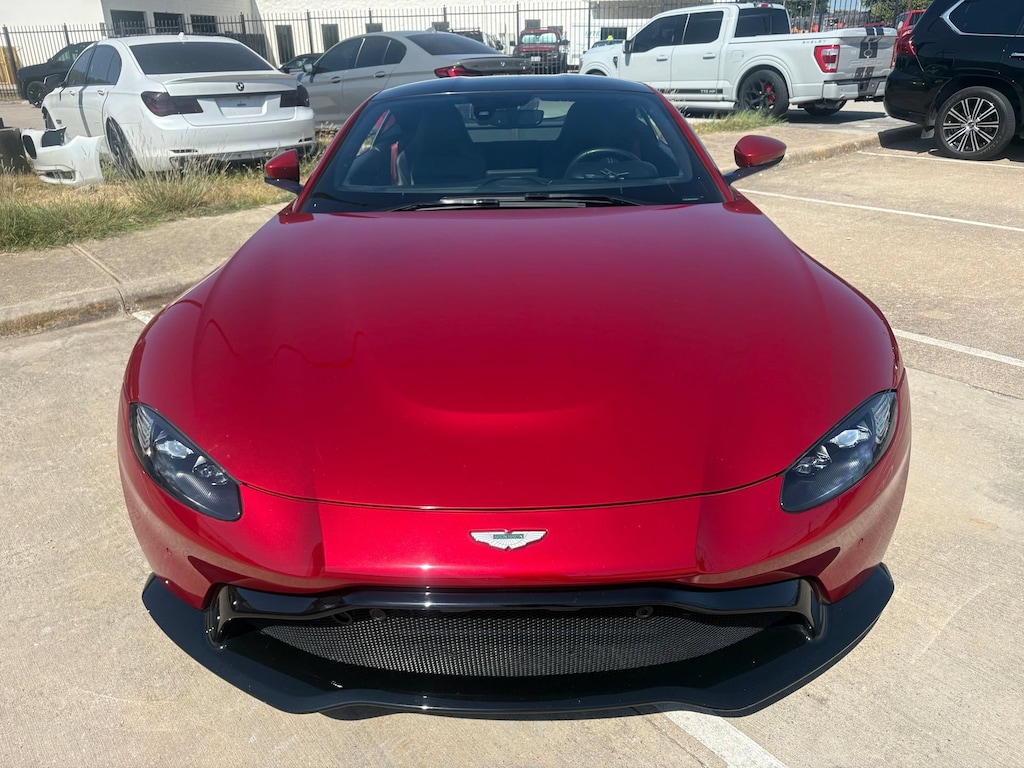Used 2019 Aston Martin Vantage Front Sport Seats Black Painted Roof 20-Inch Wheel 2D Coupe