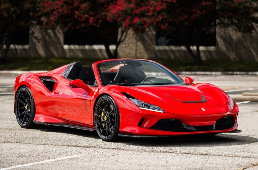 Used 2021 Ferrari F8 Spider Novitec Upgrades Convertible