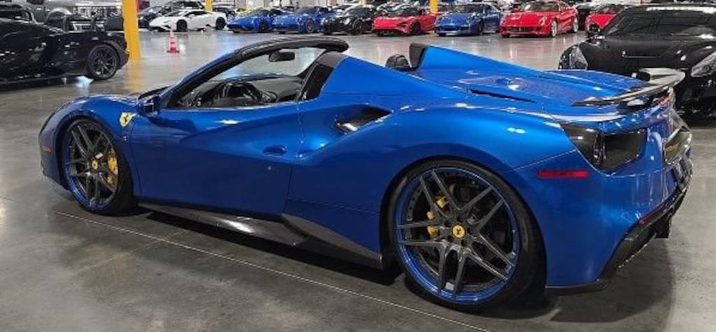 Used 2017 Ferrari 488 Spider Special Order Over $56,000 In Factory Options Convertible