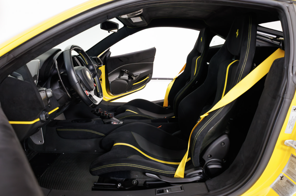 Used 2020 Ferrari 488 Pista Carbon Fiber Alcantara Racing Seats Front Lift Shi 2D Coupe