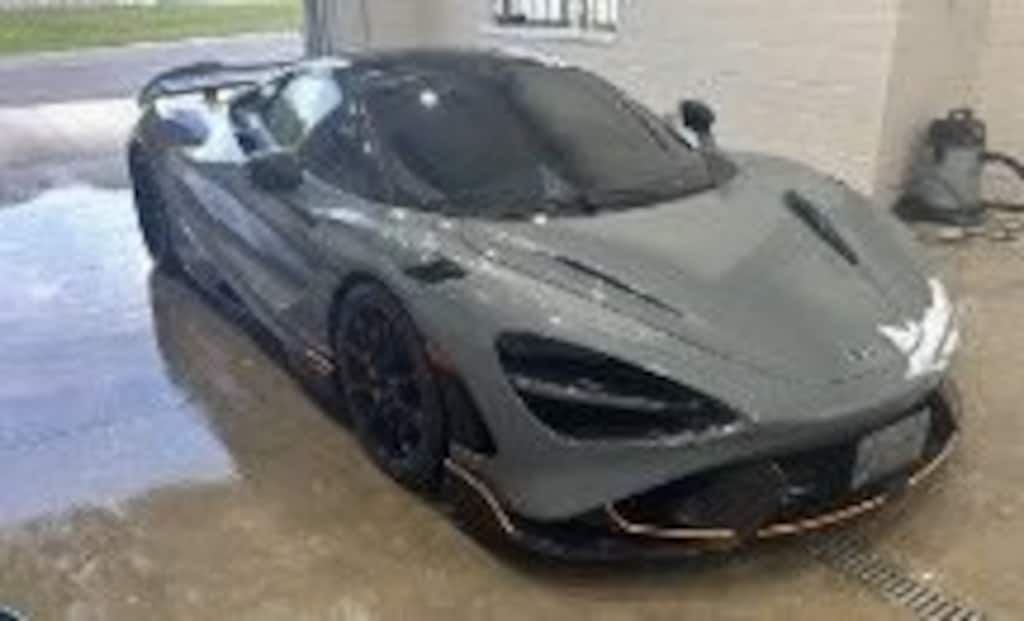 Used 2022 McLaren 765LT Spider Rare Chicane Effect MSO Black Package Full Convertible