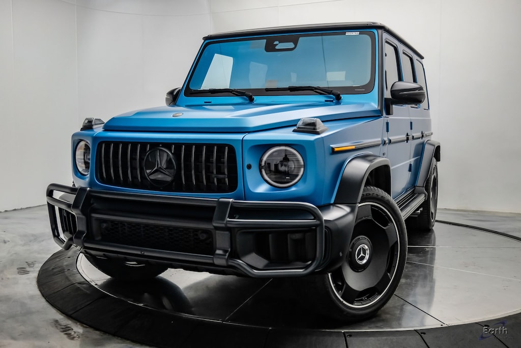 Used 2025 Mercedes-Benz G-Class G 63 AMG® 4MATIC® Rare Hyper Blue Magno 4D Sport Utility