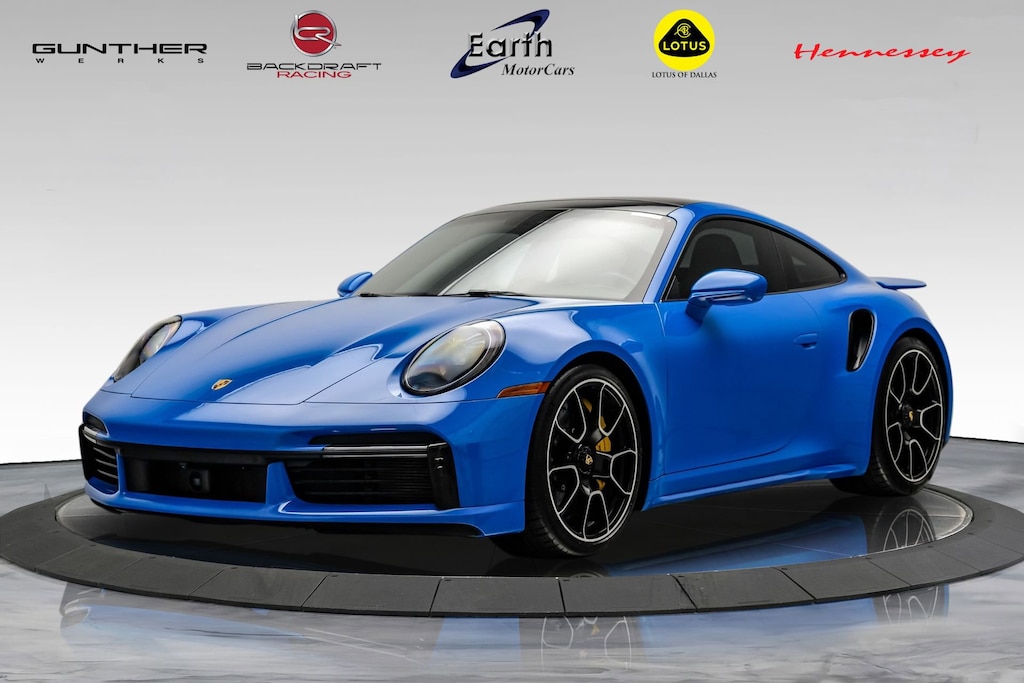 Used 2022 Porsche 911 Turbo S Exclusive Manufaktur Leather Seat Trim 2D Coupe