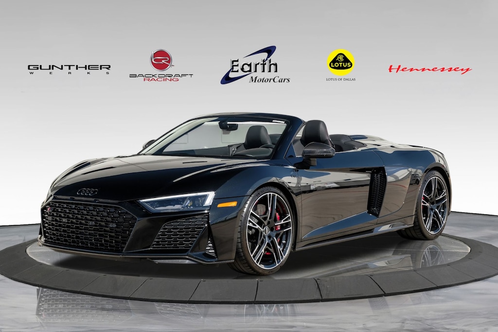 Used 2022 Audi R8 V10 Performance Quattro Carbon Front Spoiler Rocke Convertible